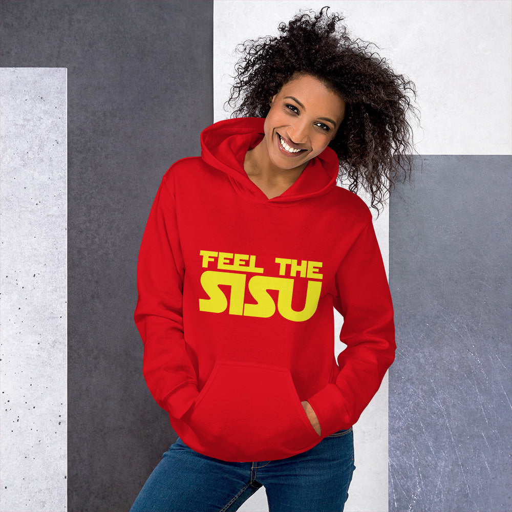 Feel the sisu Unisex Hoodie - Finnish hoodie from Very Finnish Problems