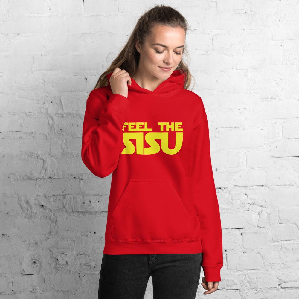 Feel the sisu Unisex Hoodie - Finnish hoodie from Very Finnish Problems