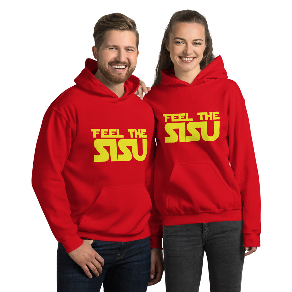 Feel the sisu Unisex Hoodie - Finnish hoodie from Very Finnish Problems