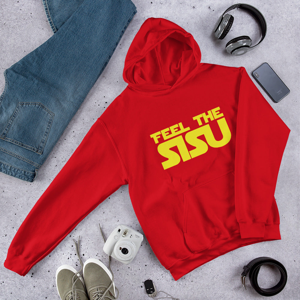 Feel the sisu Unisex Hoodie - Finnish hoodie from Very Finnish Problems