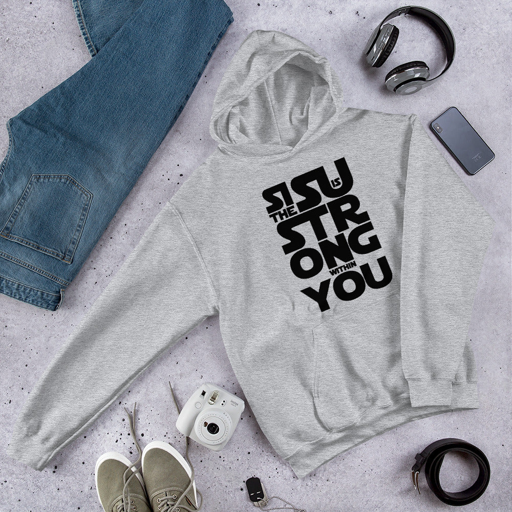 Sisu is strong within you Finnish Culture Hoodie - Finnish hoodie from Very Finnish Problems