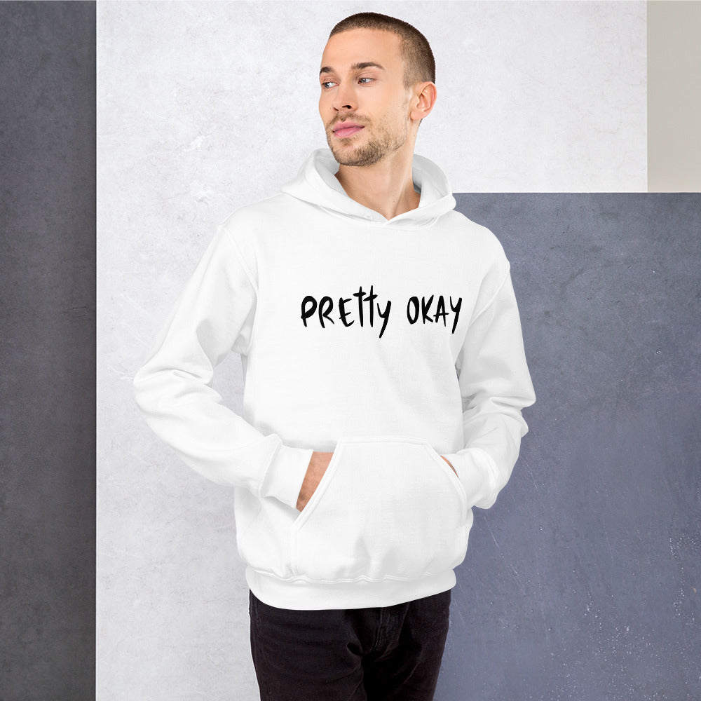 Pretty Okay Finnish Humour Hoodie - Finnish hoodie from Very Finnish Problems
