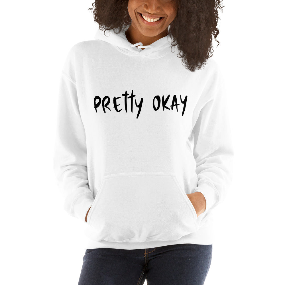 Pretty Okay Finnish Humour Hoodie - Finnish hoodie from Very Finnish Problems
