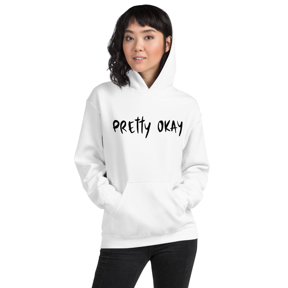Pretty Okay Finnish Humour Hoodie - Finnish hoodie from Very Finnish Problems