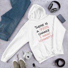 Load image into Gallery viewer, 99.9 chance of lohikeitto Unisex Hoodie
