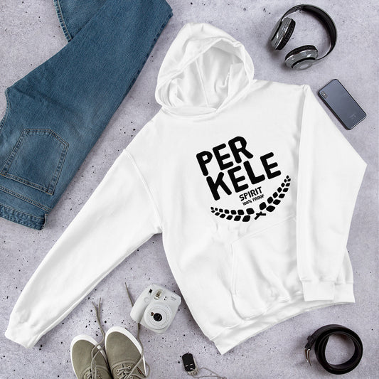 Perkele 100% proof Unisex Hoodie - Very Finnish Problems official Finnish hoodie design