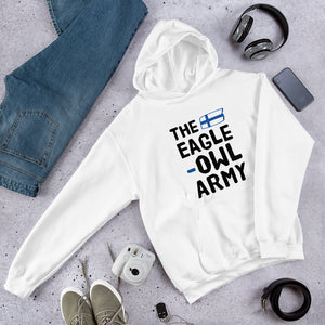 The eagle-owl army Unisex Hoodie