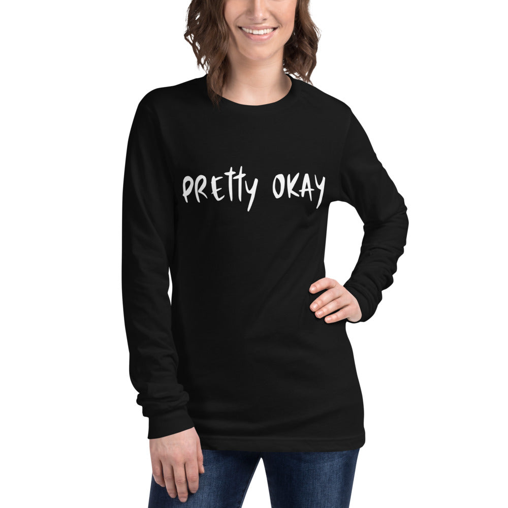 Pretty Okay Finnish Humour Long Sleeve Tee - alternate view - Very Finnish Problems
