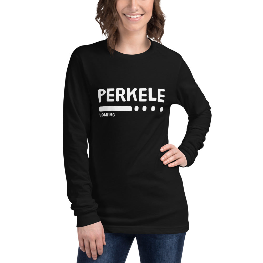 Perkele loading... Finnish Long Sleeve Tee - Finnish long sleeve tee from Very Finnish Problems