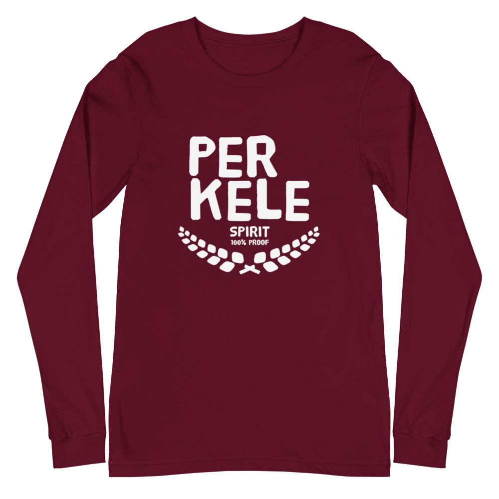 Perkele 100% proof Finnish Long Sleeve Tee - Finnish long sleeve tee from Very Finnish Problems