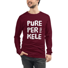 Load image into Gallery viewer, Pure perkele since 1917 Unisex Long Sleeve Tee

