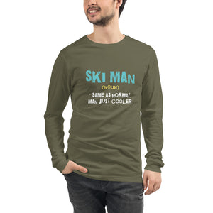 Ski Man Long Sleeve Tee