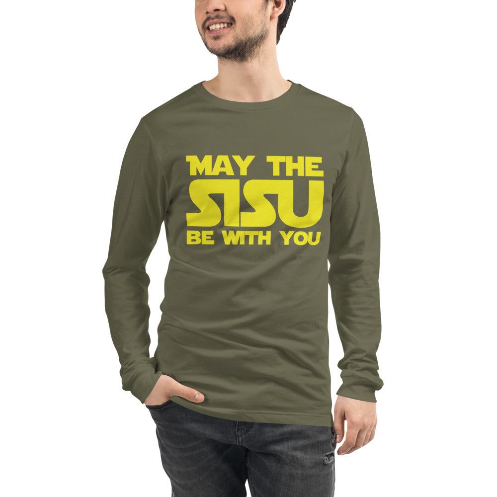 May the sisu... Finnish Culture Long Sleeve Tee - Finnish long sleeve tee from Very Finnish Problems