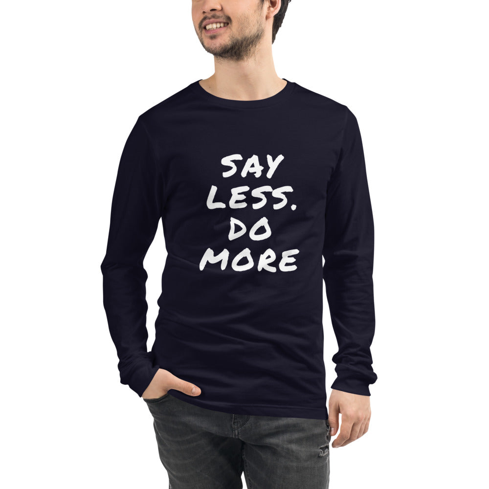 Say less. Do more. Finnish Long Sleeve Tee - alternate view - Very Finnish Problems