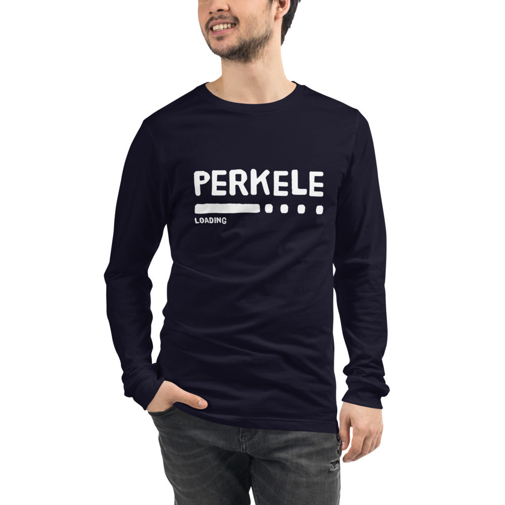 Perkele loading... Finnish Long Sleeve Tee - Finnish long sleeve tee from Very Finnish Problems