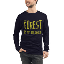 Load image into Gallery viewer, Forest is my backyard Unisex Long Sleeve Tee
