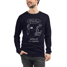 Load image into Gallery viewer, Anarchy in Finland Unisex Long Sleeve Tee
