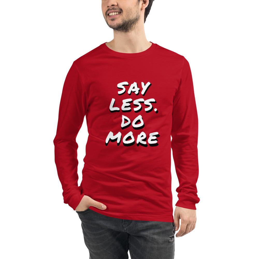 Say less. Do more. Finnish Long Sleeve Tee - Finnish long sleeve tee from Very Finnish Problems
