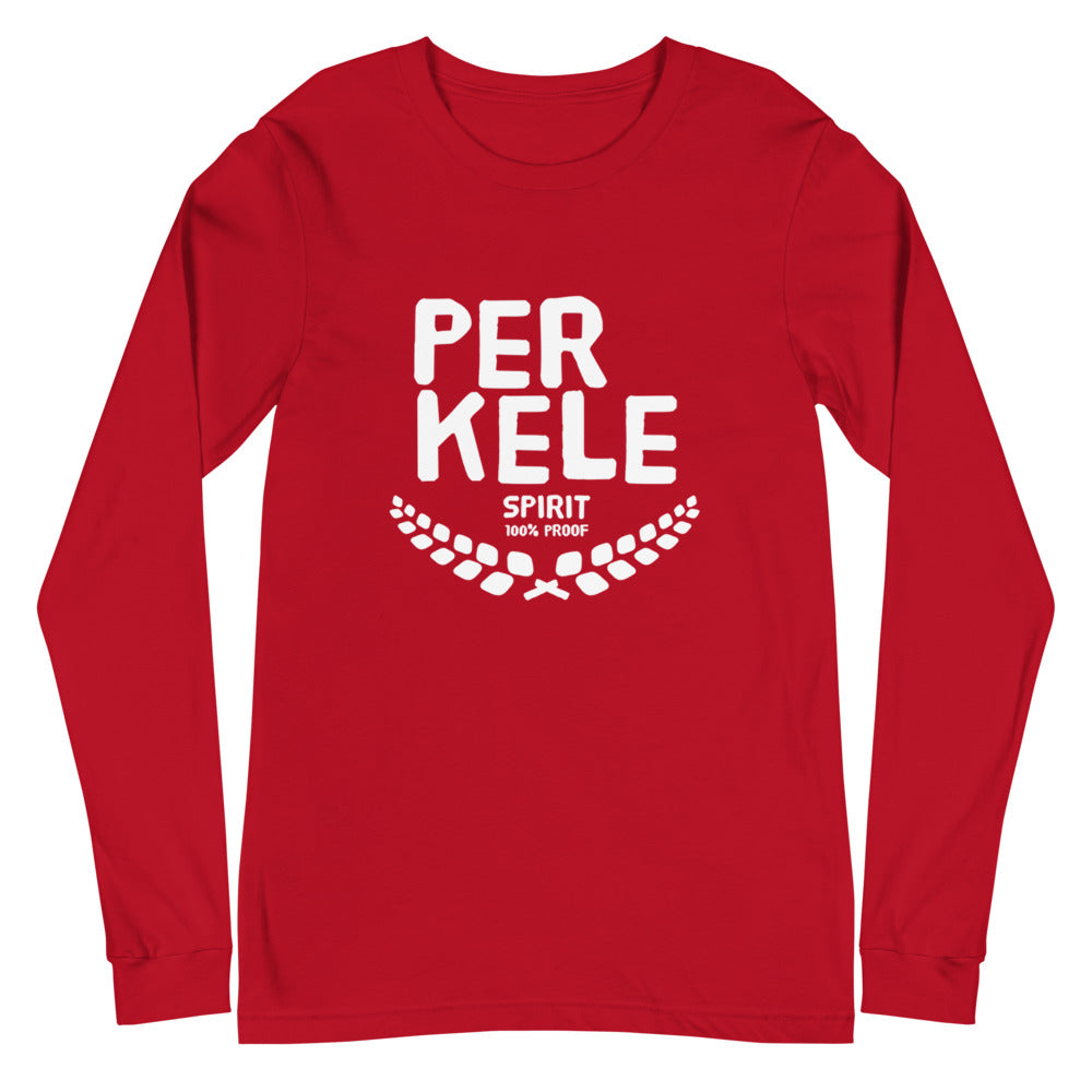 Perkele 100% proof Finnish Long Sleeve Tee - Finnish long sleeve tee from Very Finnish Problems