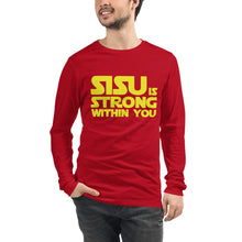 Load image into Gallery viewer, Sisu is strong 2 Unisex Long Sleeve Tee
