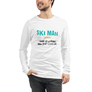 Ski Man Long Sleeve Tee