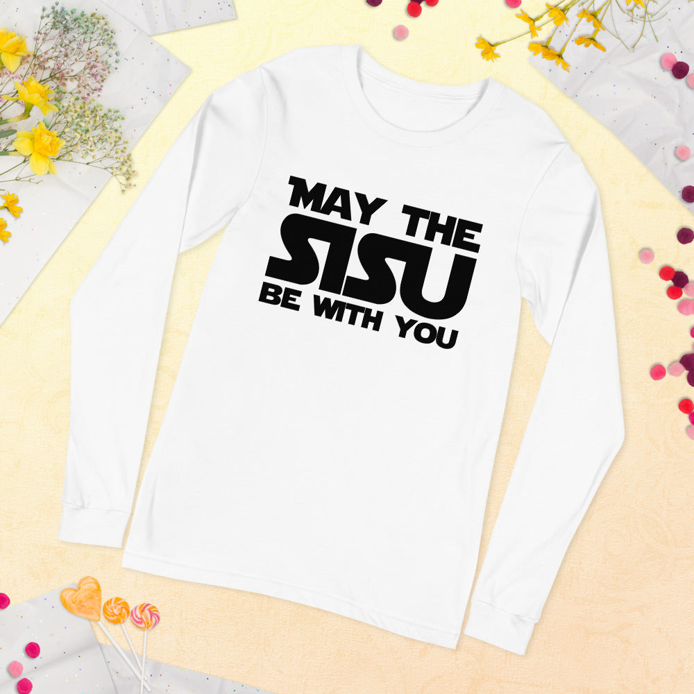 May the sisu... Finnish Culture Long Sleeve Tee - Finnish long sleeve tee from Very Finnish Problems