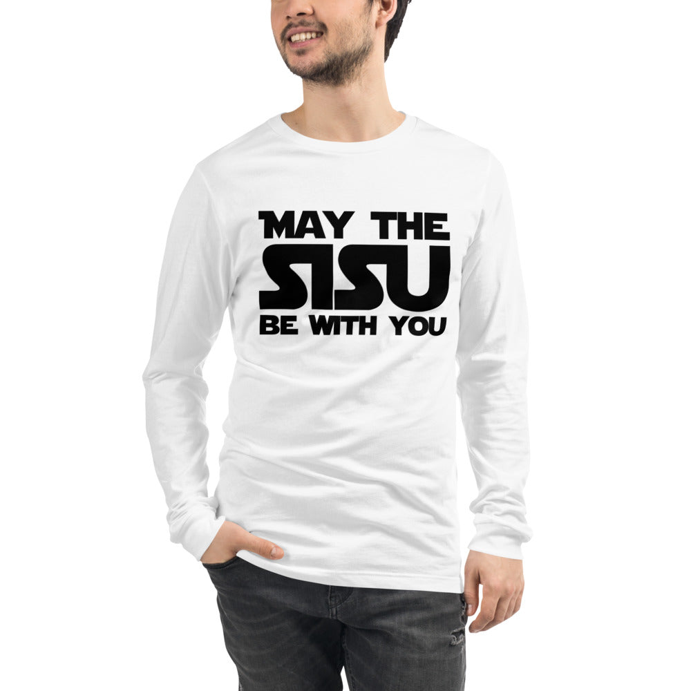 May the sisu... Finnish Culture Long Sleeve Tee - Finnish long sleeve tee from Very Finnish Problems