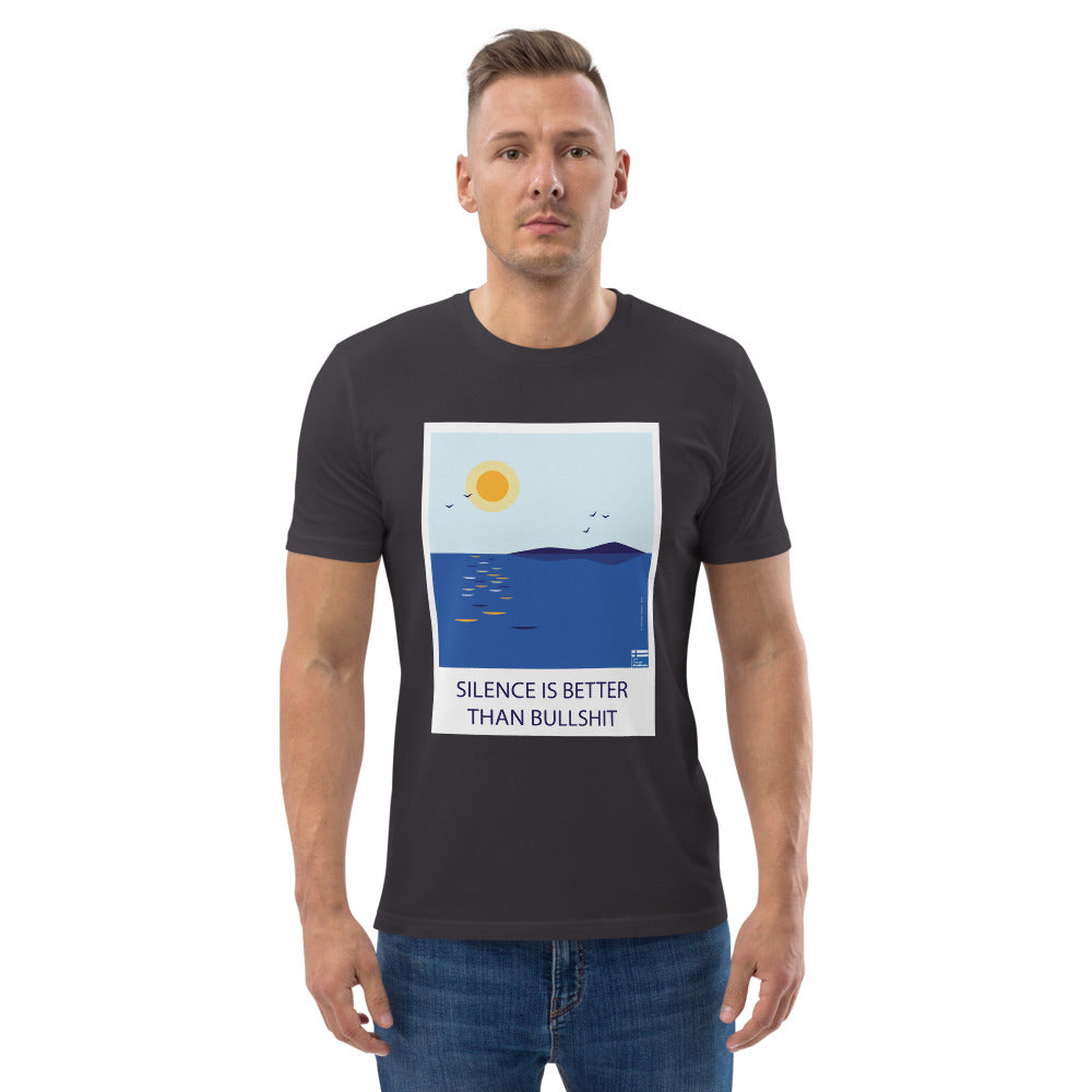 Silence is better than bullshit Finnish T-Shirt - Finnish t-shirt from Very Finnish Problems