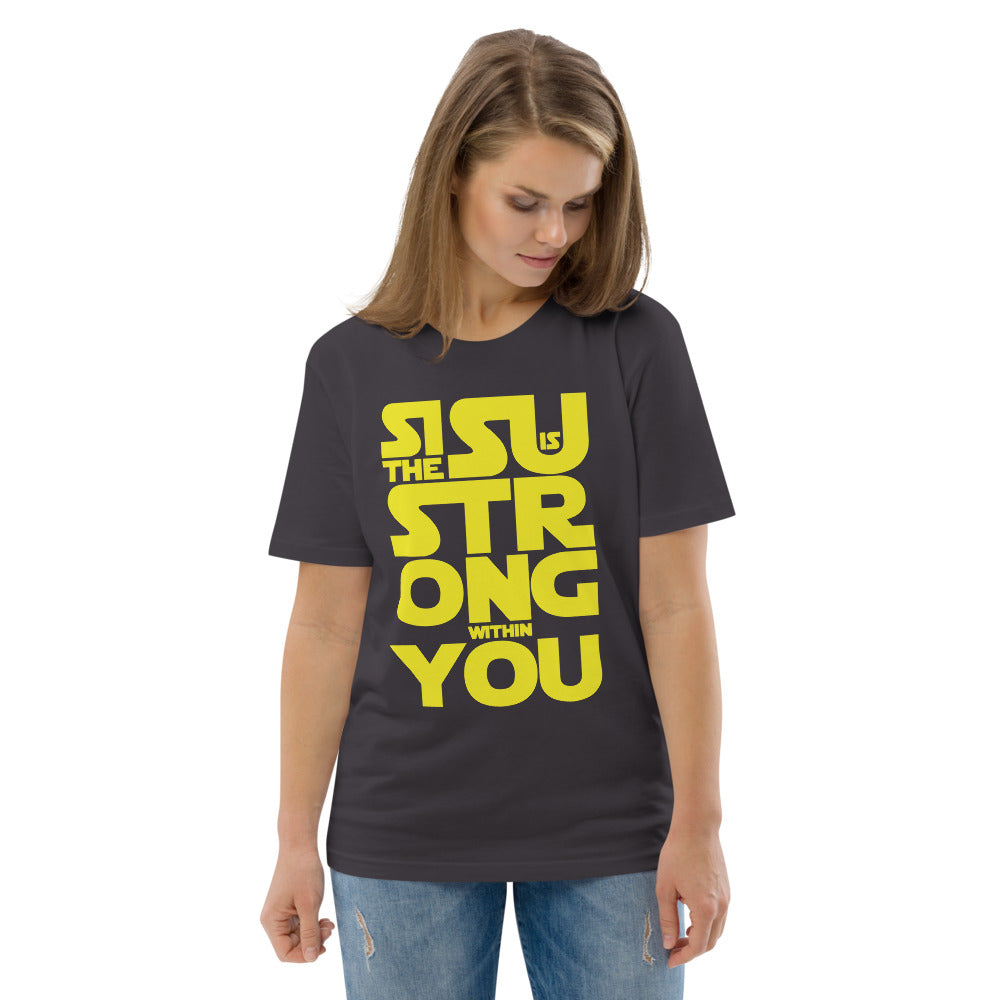 Sisu is strong within you Finnish Organic T-Shirt - Finnish t-shirt from Very Finnish Problems