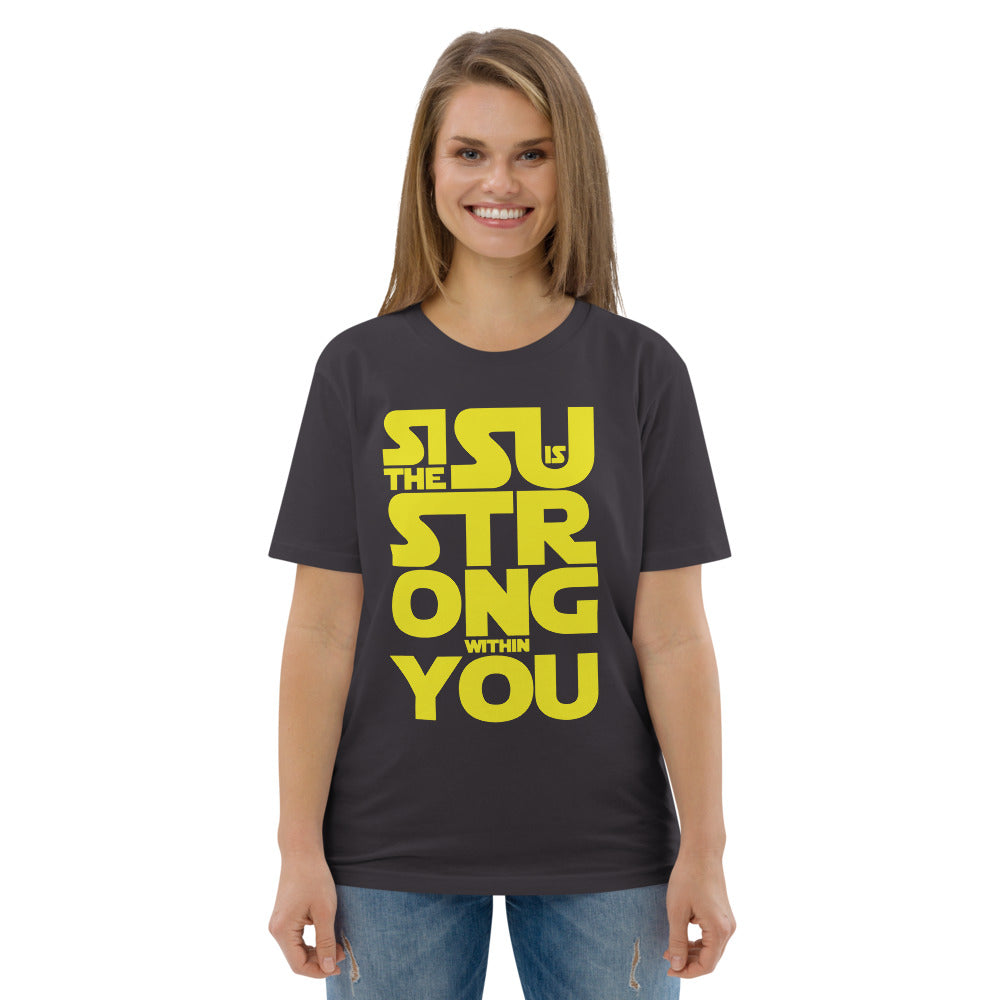 Sisu is strong within you Finnish Organic T-Shirt - Finnish t-shirt from Very Finnish Problems