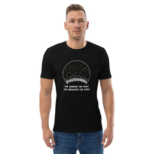 The darker the night... Unisex Organic Cotton T-shirt