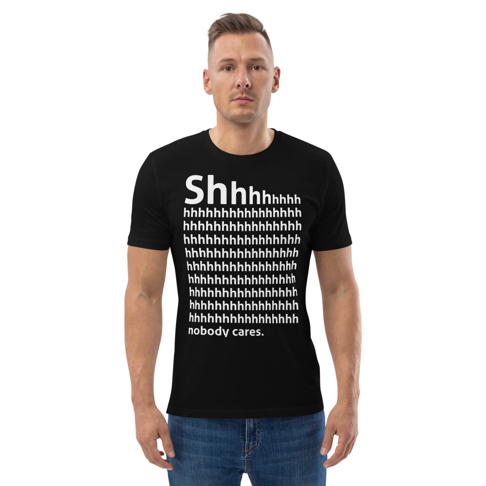 Shhh... Finnish Organic Introvert T-Shirt - Finnish t-shirt from Very Finnish Problems