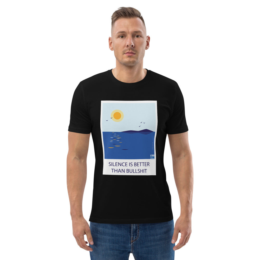 Silence is better than bullshit Finnish T-Shirt - Finnish t-shirt from Very Finnish Problems