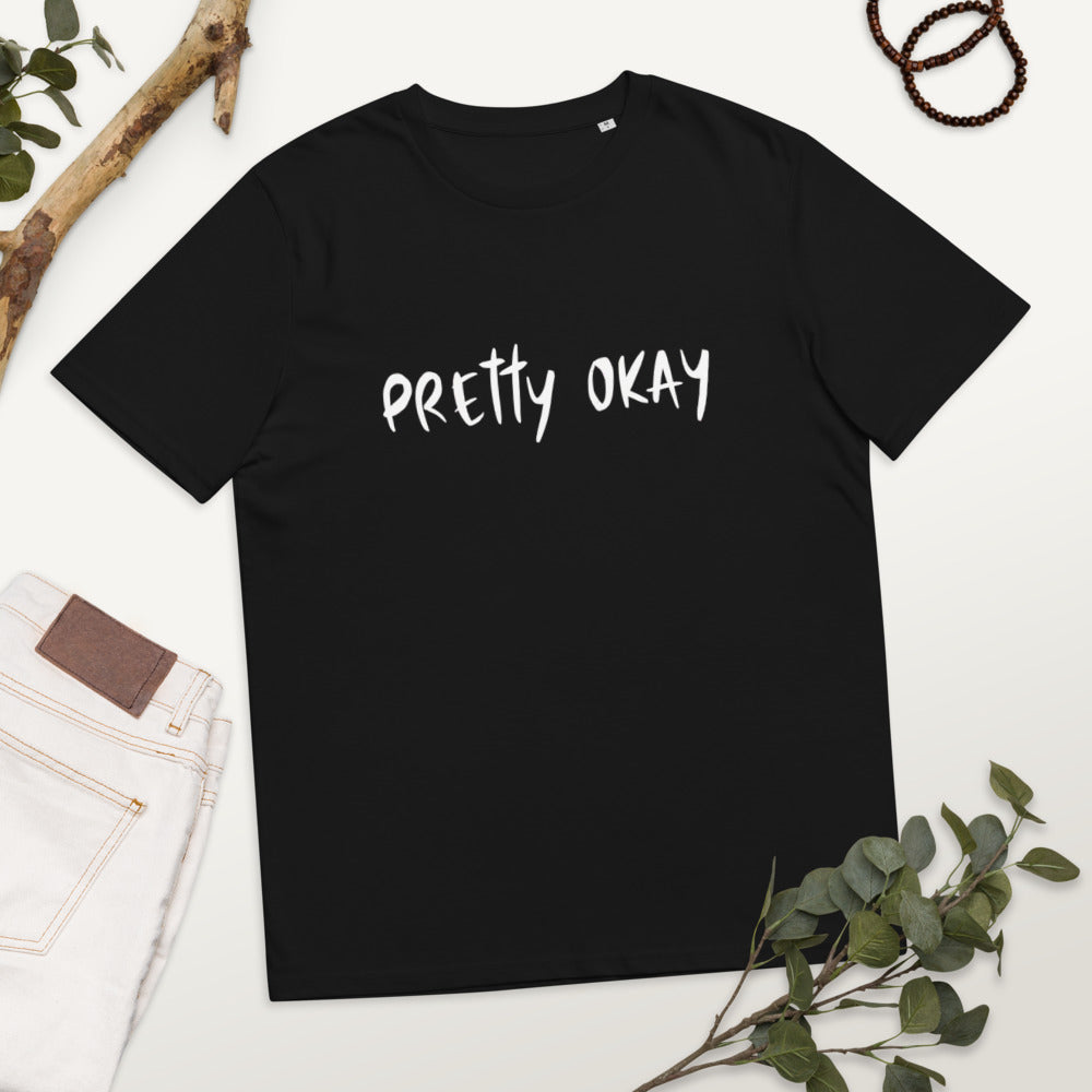 Pretty Okay Finnish Organic Humour T-Shirt - alternate view - Very Finnish Problems