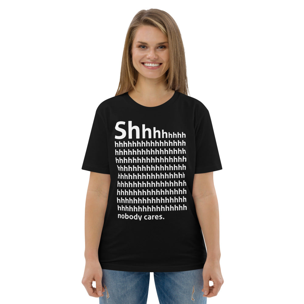 Shhh... Finnish Organic Introvert T-Shirt - Finnish t-shirt from Very Finnish Problems