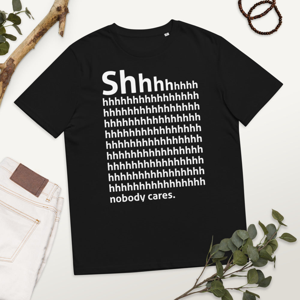Shhh... Finnish Organic Introvert T-Shirt - Finnish t-shirt from Very Finnish Problems