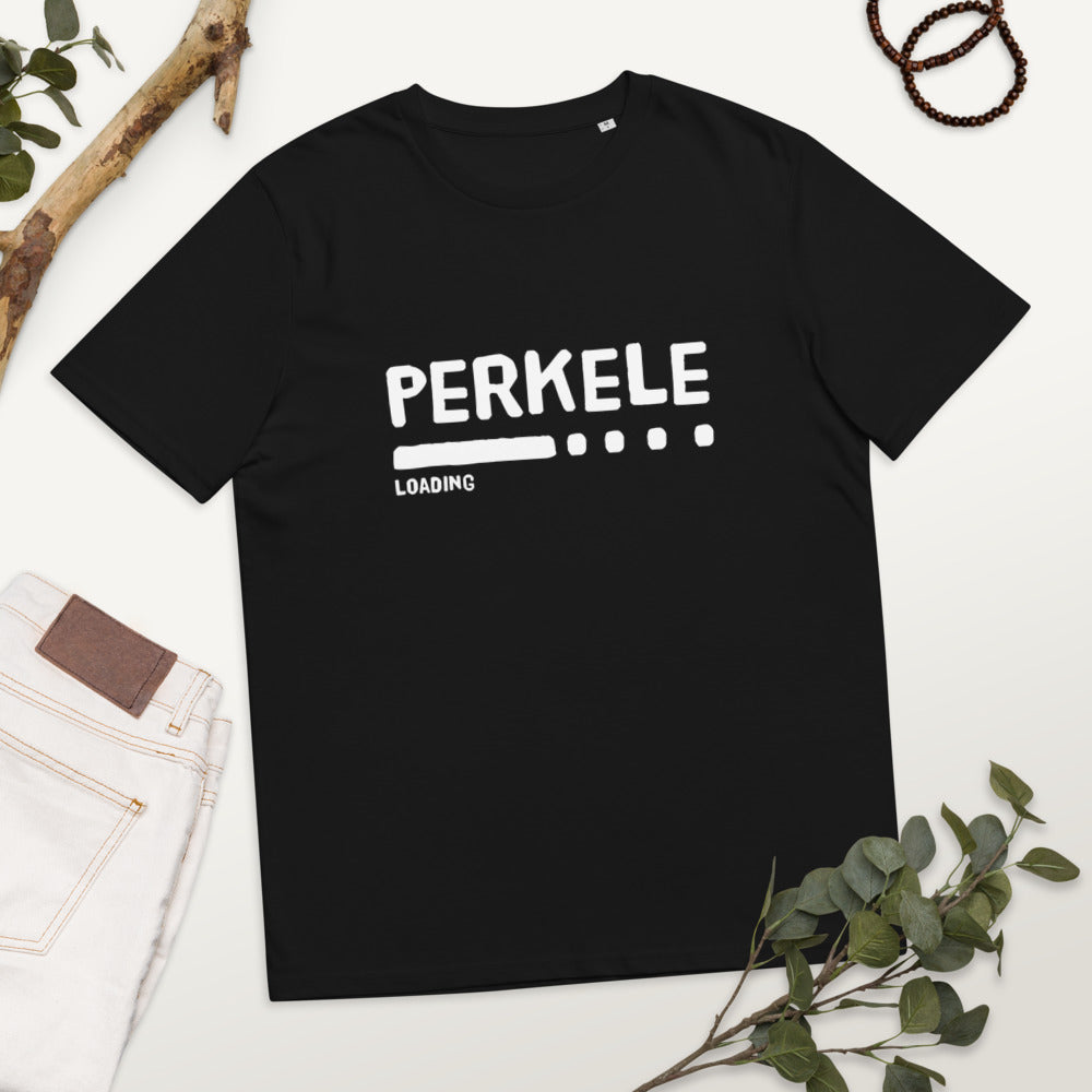 Perkele loading... Finnish Organic T-Shirt - alternate view - Very Finnish Problems