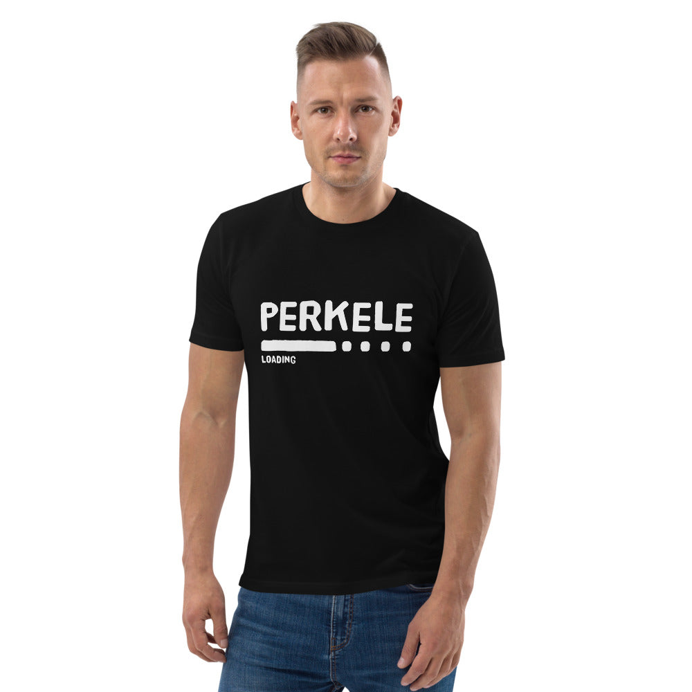 Perkele loading... Finnish Organic T-Shirt - alternate view - Very Finnish Problems