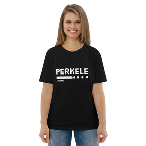 Perkele loading... Unisex organic cotton t-shirt
