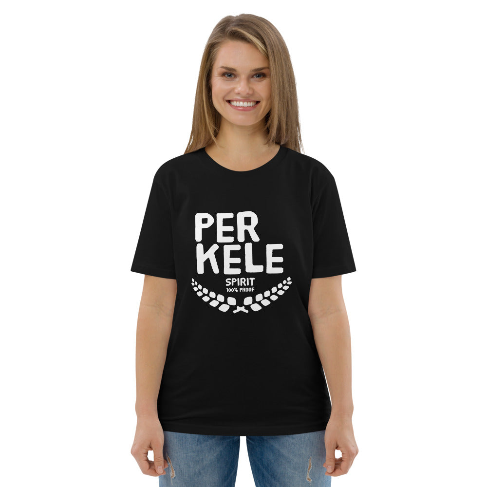 Perkele 100% proof Finnish Organic T-Shirt - Finnish t-shirt from Very Finnish Problems
