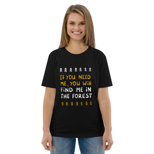 Forest person Unisex organic cotton t-shirt