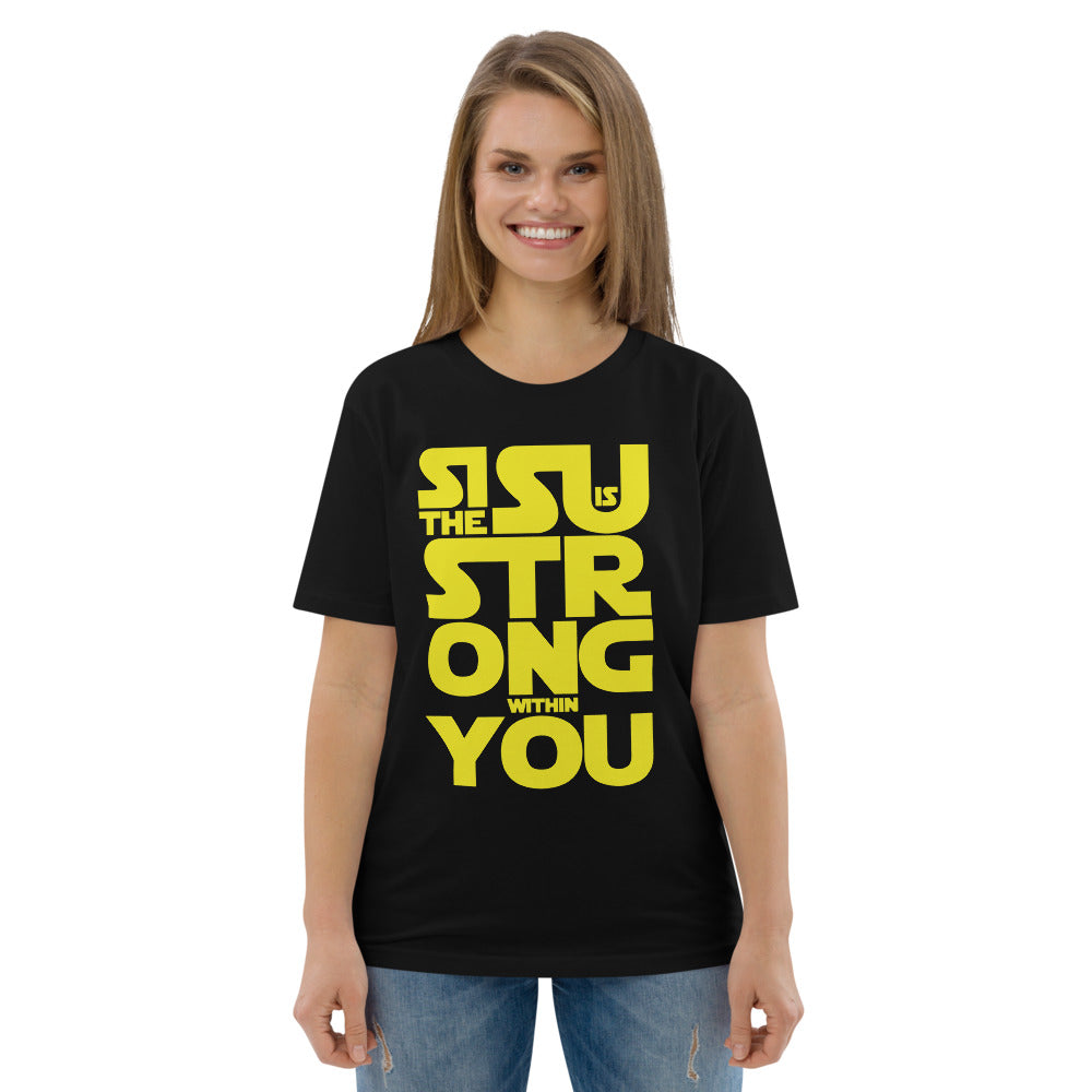 Sisu is strong within you Finnish Organic T-Shirt - Finnish t-shirt from Very Finnish Problems