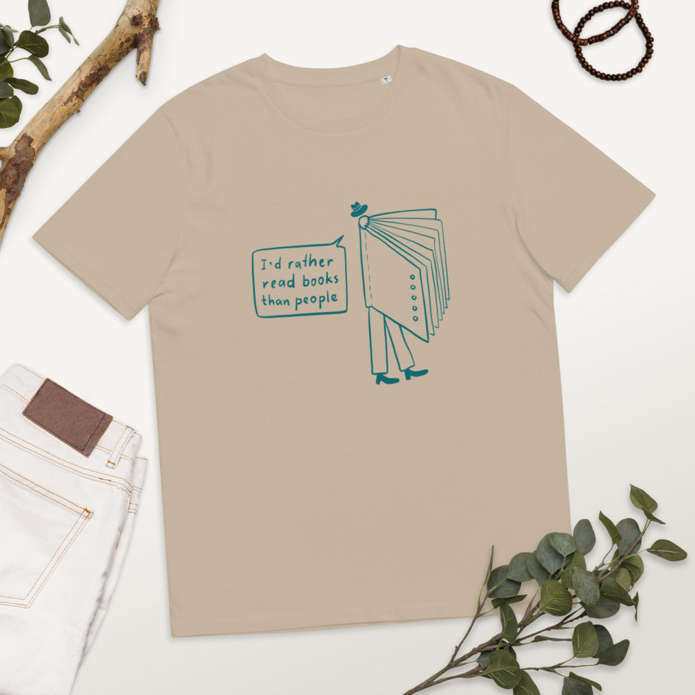 Read people Finnish Organic Introvert T-Shirt - Finnish t-shirt from Very Finnish Problems