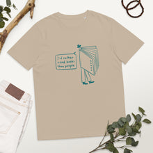 Load image into Gallery viewer, Read people Unisex organic cotton t-shirt
