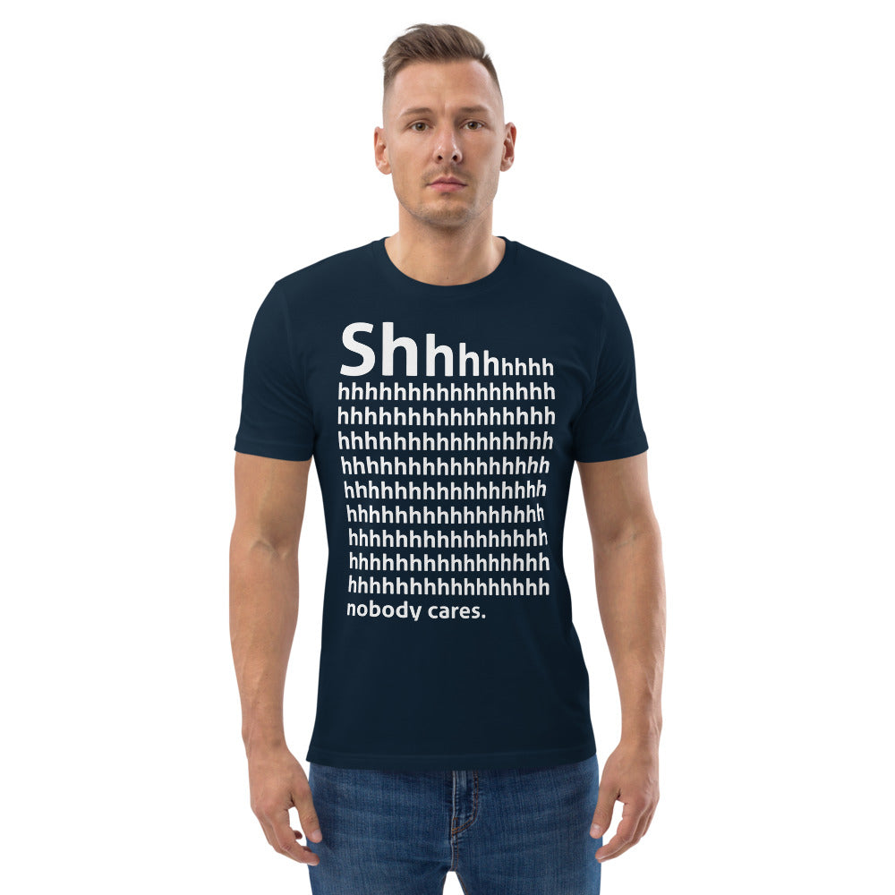 Shhh... Finnish Organic Introvert T-Shirt - Finnish t-shirt from Very Finnish Problems