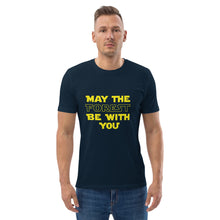 Load image into Gallery viewer, May the forest be with you Unisex organic cotton t-shirt
