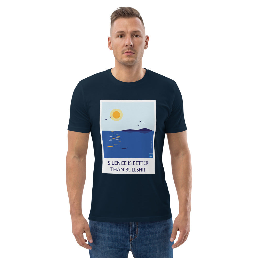 Silence is better than bullshit Finnish T-Shirt - Finnish t-shirt from Very Finnish Problems