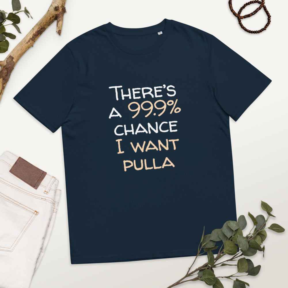 99.9 chance of pulla Finnish Organic Food T-Shirt - Finnish t-shirt from Very Finnish Problems