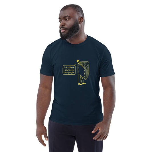 Read people Finnish Organic Introvert T-Shirt - alternate view - Very Finnish Problems