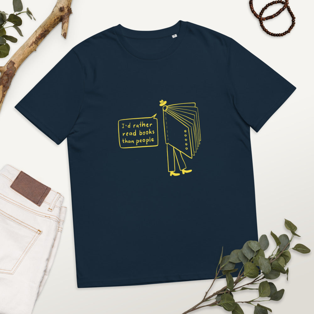 Read people Finnish Organic Introvert T-Shirt - Finnish t-shirt from Very Finnish Problems